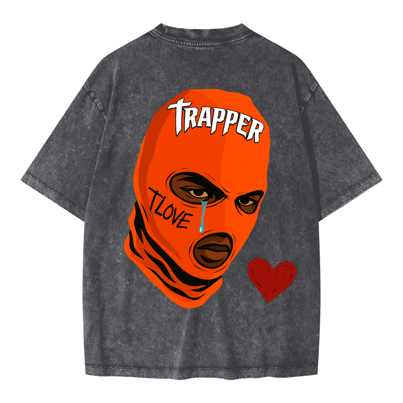 COMIC TRAPPER Oversize Washed T-shirt