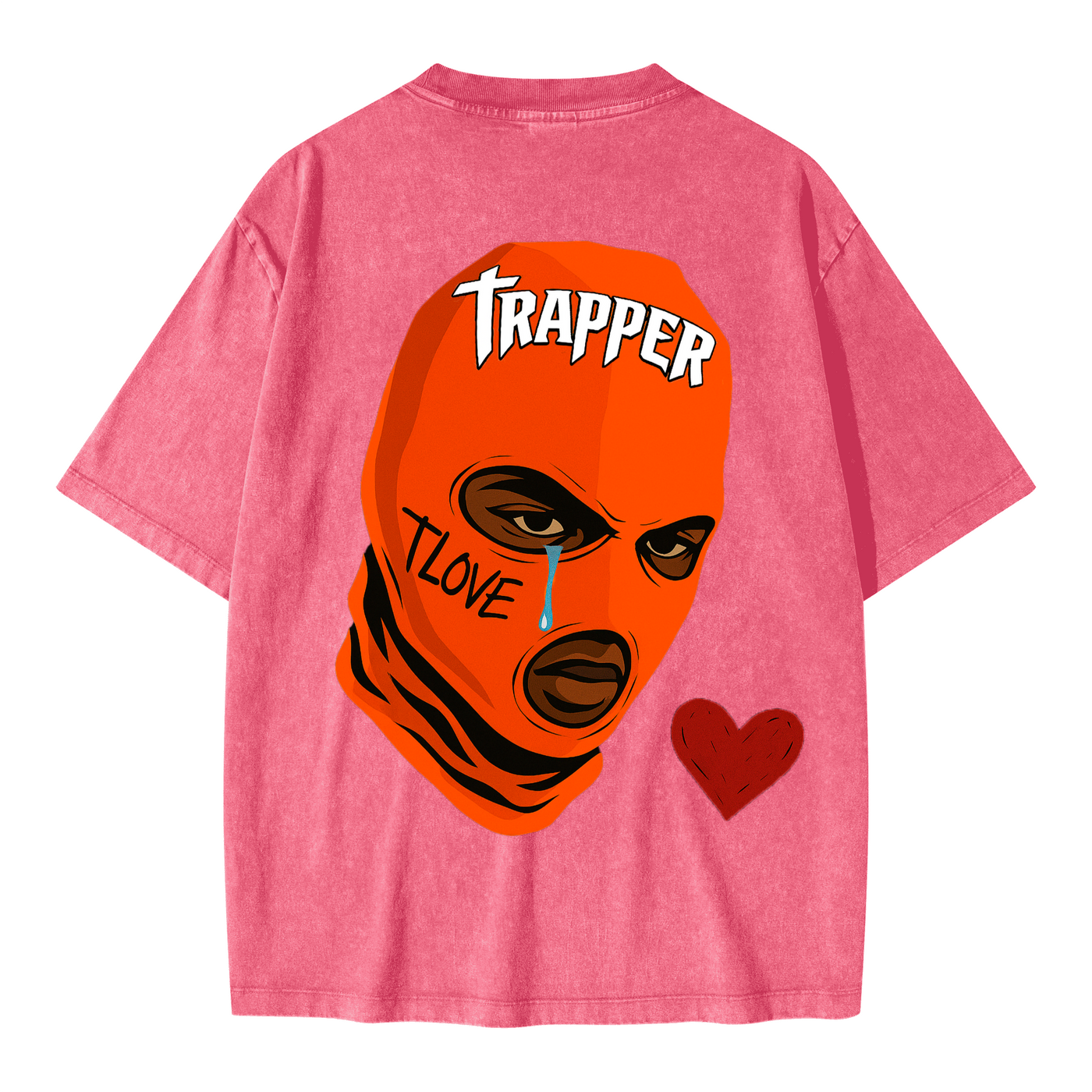 COMIC TRAPPER Oversize Washed T-shirt