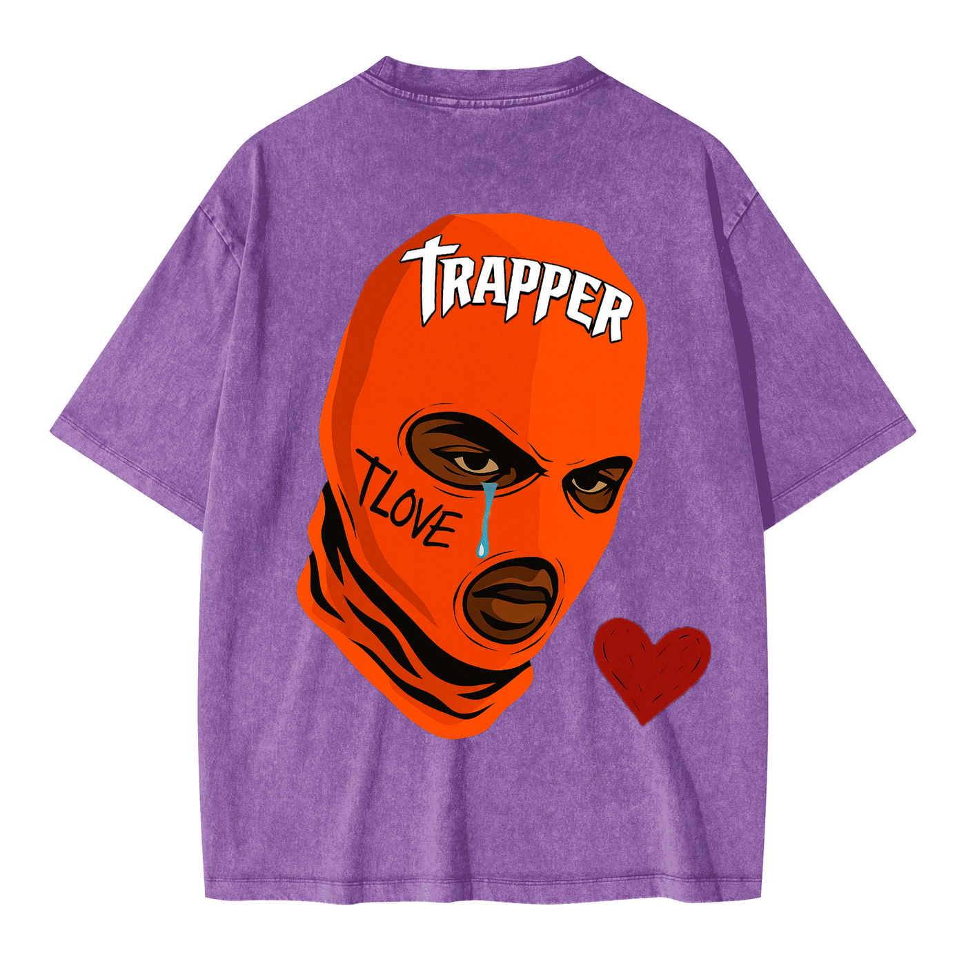 COMIC TRAPPER Oversize Washed T-shirt