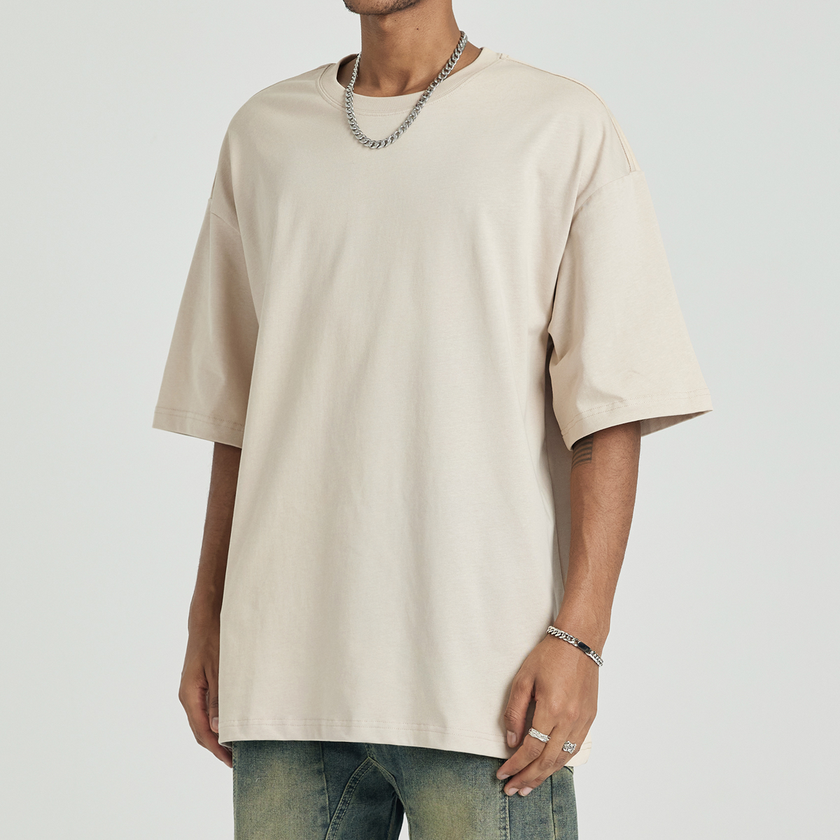 TRAPPER ORIGINAL V2 Unisex Oversize T-Shirt with Drop