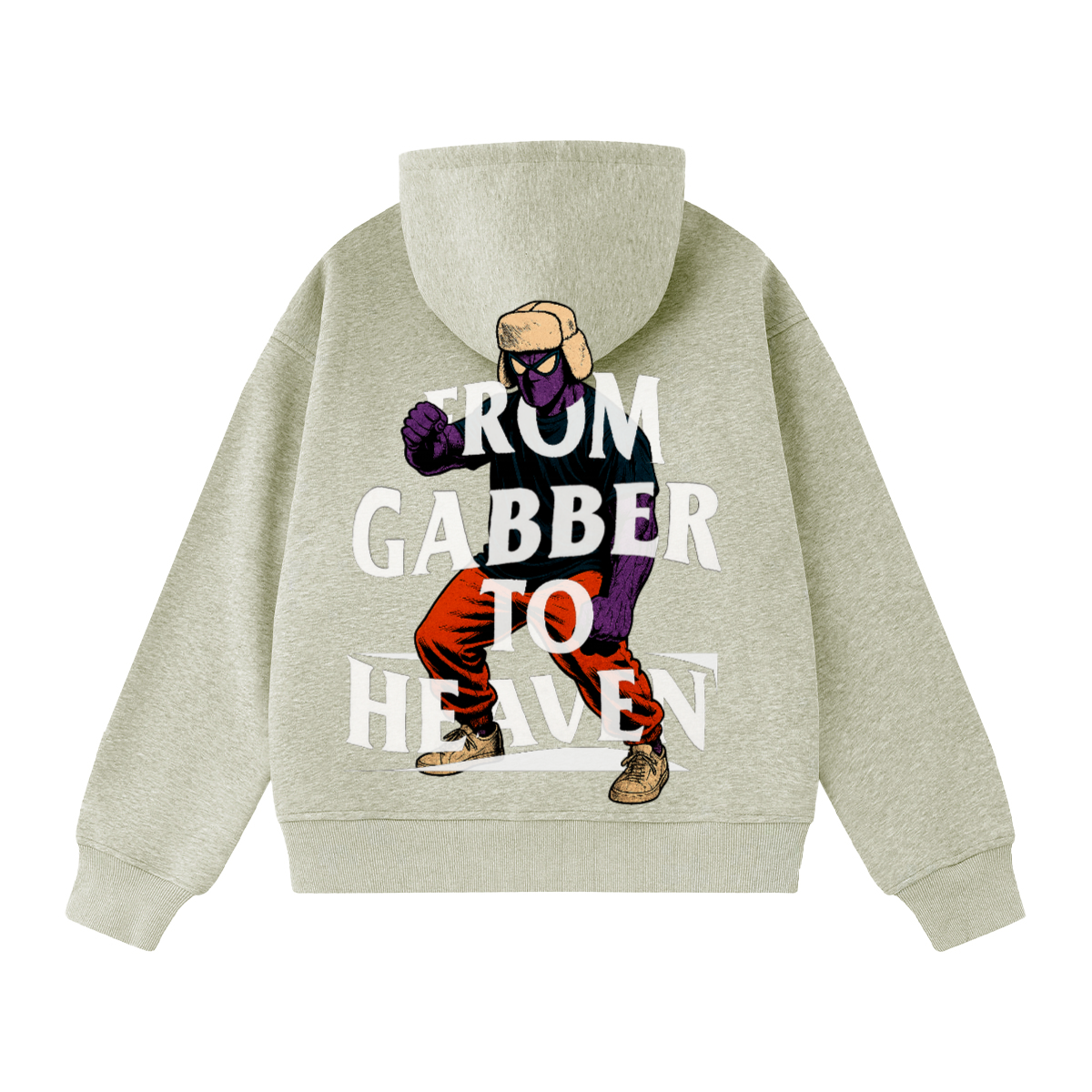 GABBER TO HEAVEN UPCORE V1 Unisex Oversize Sweatshirt