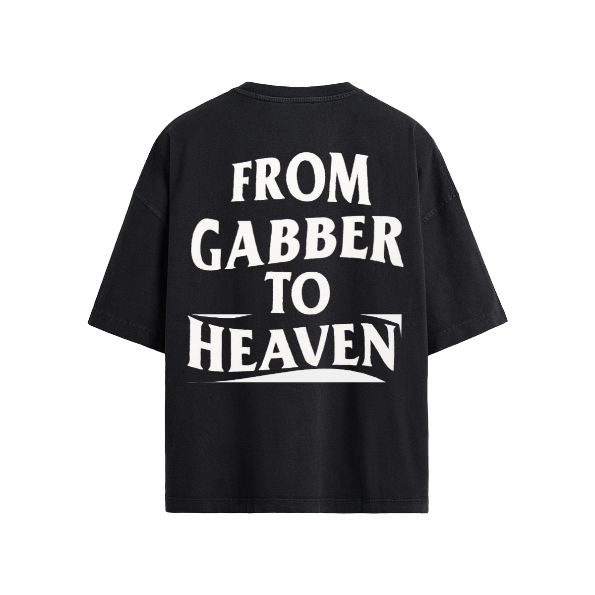 GABBER TO HEAVEN BASIC Oversize Unisex T-Shirt