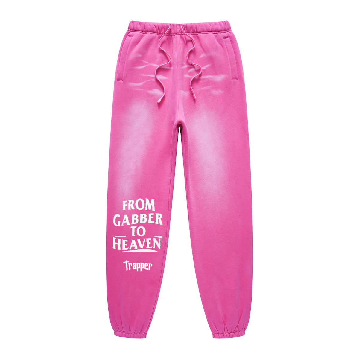 GABBER TO HEAVEN WASHED PINK Unisex Pants