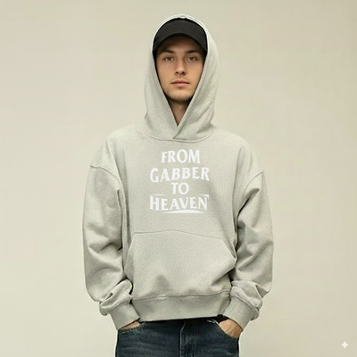 GABBER TO HEAVEN LOWCORE V2 Unisex Oversize Sweatshirt